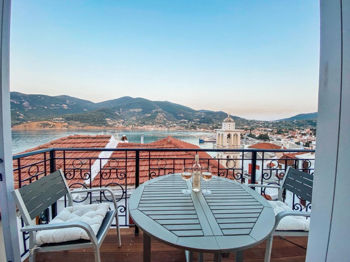 Evageliasvilla Sea View Skopelos Exterior foto