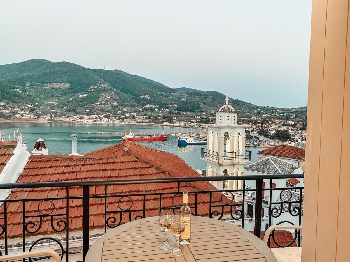 Evageliasvilla Sea View Skopelos Exterior foto